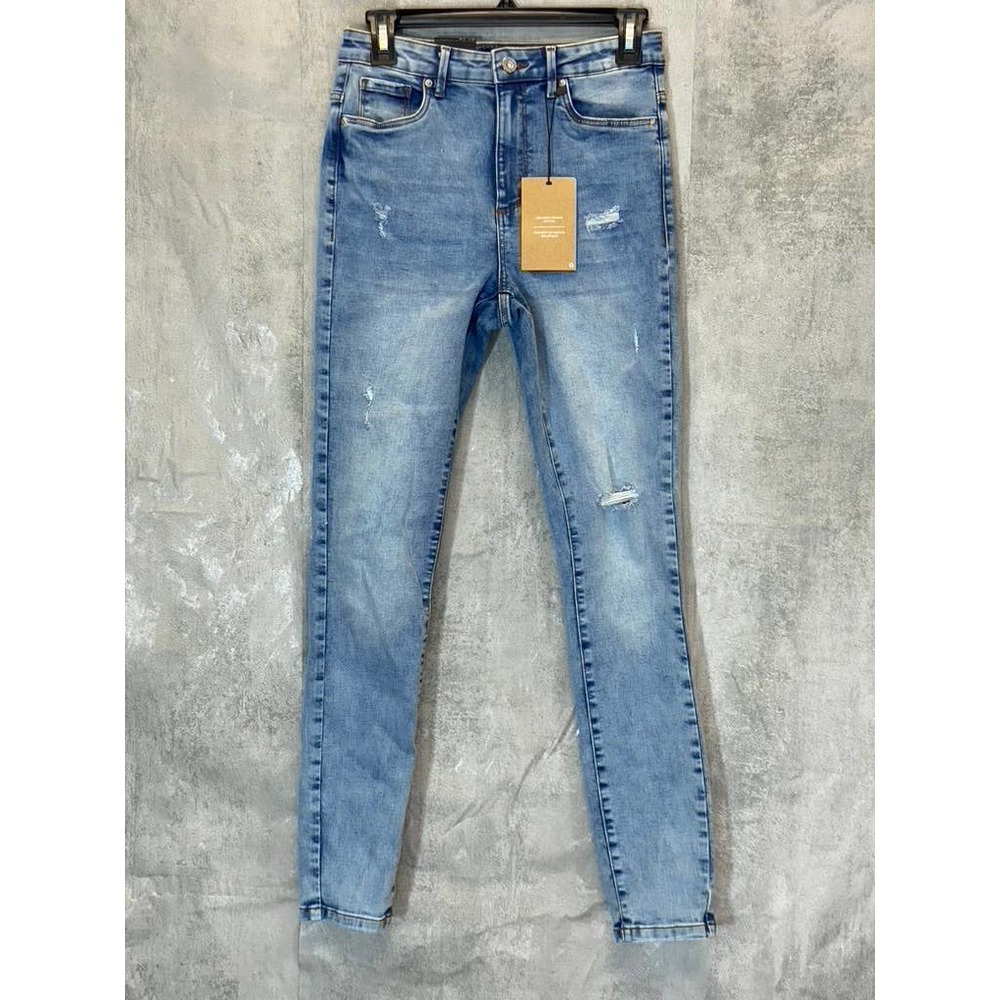 VERO MODA Women's Medium Blue Denim High-Rise Sophia Skinny Jeans SZ S/32